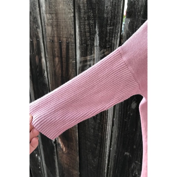 Vintage circa 2016, Blush Pink Sweater Dress, New Without Tags, Size Small - Picture 4 of 10